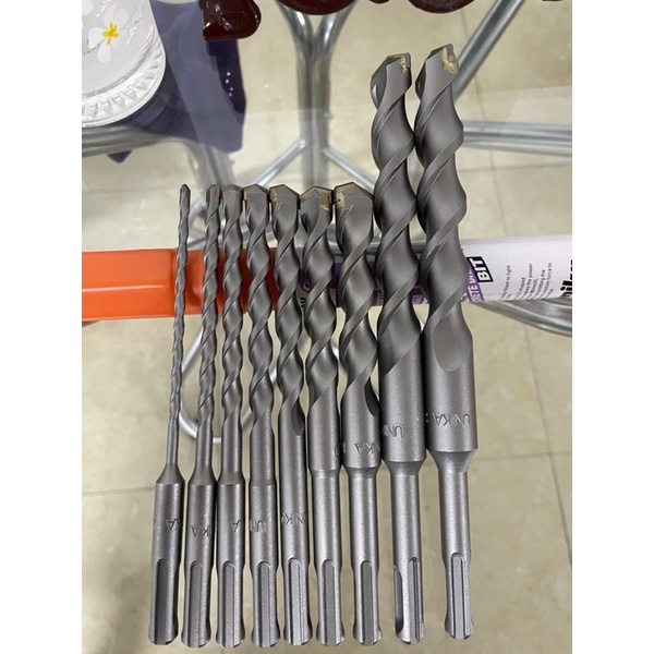 Mũi khoan bê tông 14 ly x160 Unika japan độ bền cao