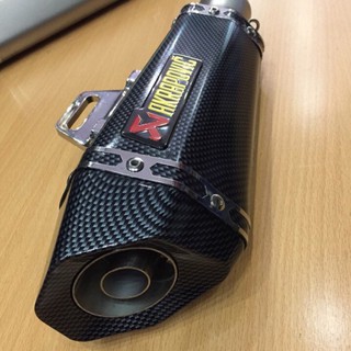 Pô Akarpovic Full Cacbon Tam Giác Đầy Đủ Tiêu Và Pát Liền