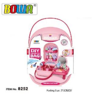 Bộ đồ chơi nhập vai BOWA 8252 - Bộ trang điểm 32 chi tiết