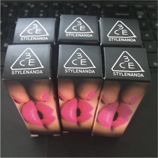 [Auth] Son Lì 3CE Stylenanda Matte Lip Color Vỏ Đen