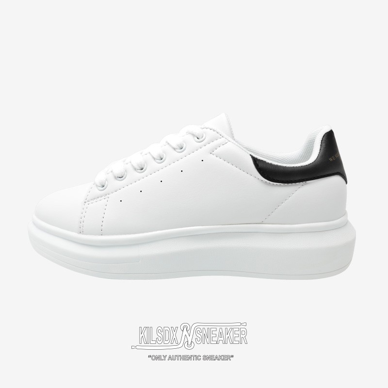 -Giày Sneaker Unisex Domba SS1-Gót Trắng-Gót Đen-Gót Hồng-Giày tăng chiều cao