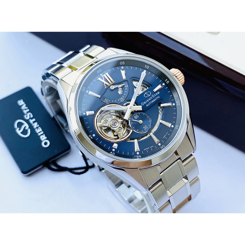 Đồng hồ nam ORIENT STAR LIMITED NEW 2020 SEMI SKELETON RE-AV0116L00B
