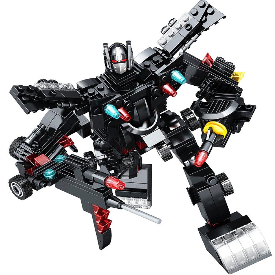 [1138 CHI TIẾT-HÀNG CHUẨN] BỘ ĐỒ CHƠI XẾP HÌNH LEGO CẢNH SÁT,Lắp Ghép OTO, ROBOT, Lắp Ráp Xe Swat