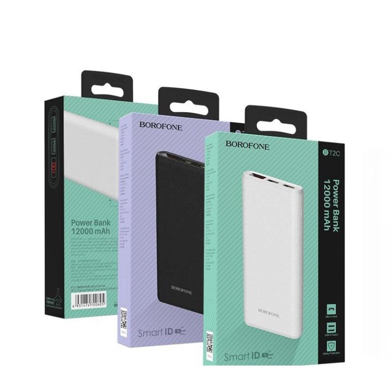 Pin Sạc Dự Phòng BT2C Dung Lượng 12000mAh