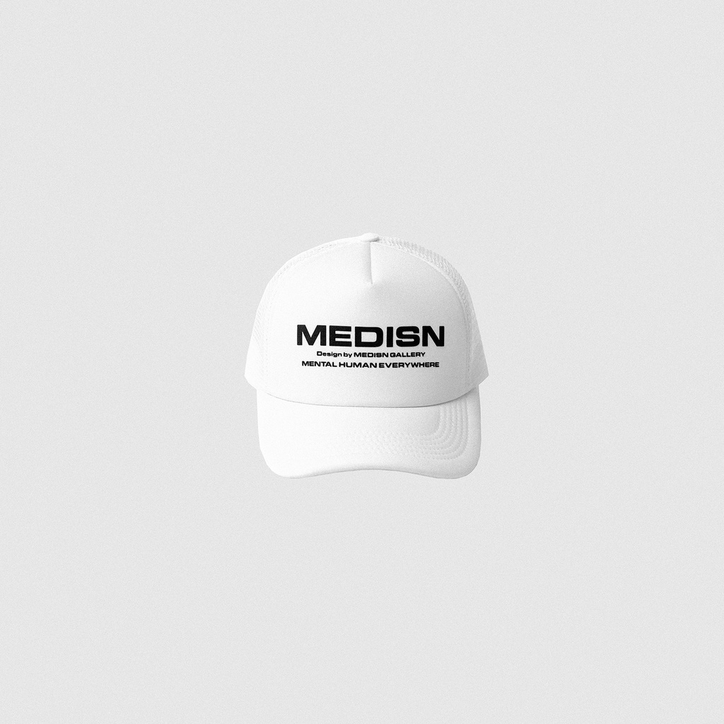 NÓN MEDISN TRUCKER HAT CHỮ IN NỔI