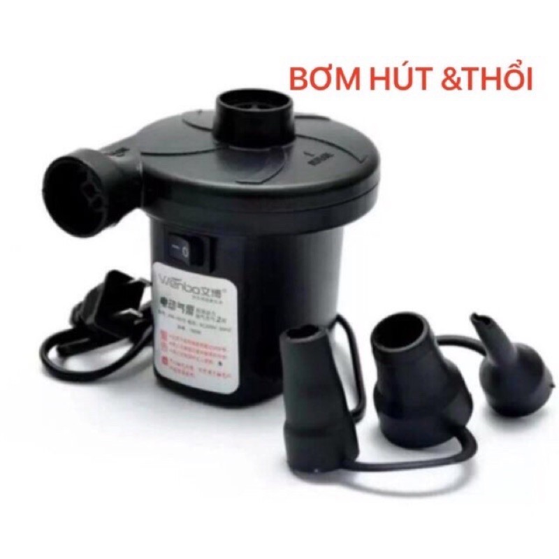 Bơm điện, bơm hơi 2 chiều bơm phao, nhà hơi, hồ bơm hơi, bể bơi tiện dụng (Hàng loại 1 cam kết đổi trả miễn)