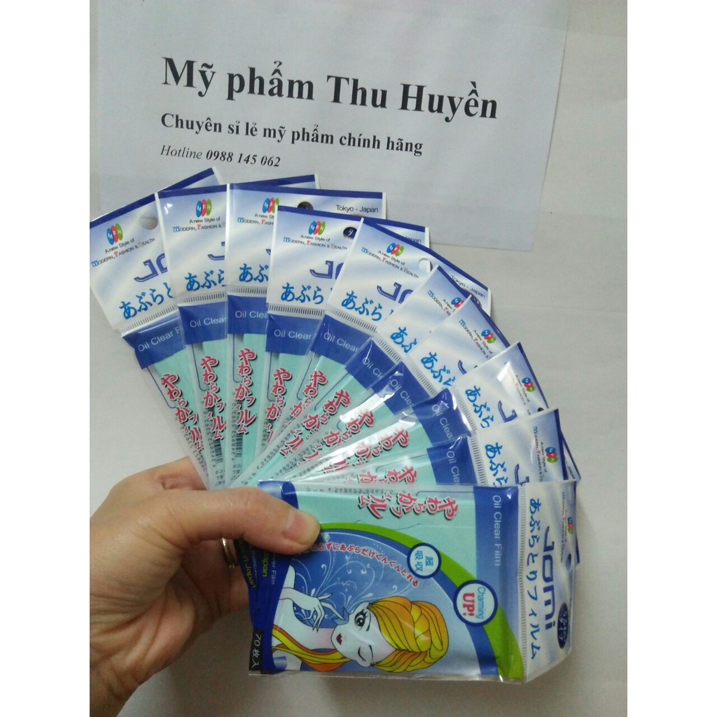 Set 10 Phim Siêu Thấm Dầu JOMI Nhật Bản