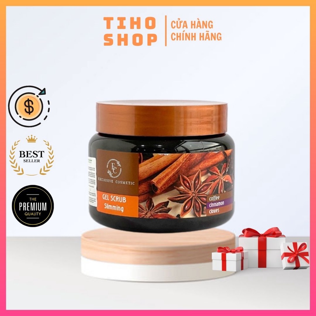 Tẩy Tế bào chết Body Nga Hồi Quế Coffee Cinnamon Cloves 380g