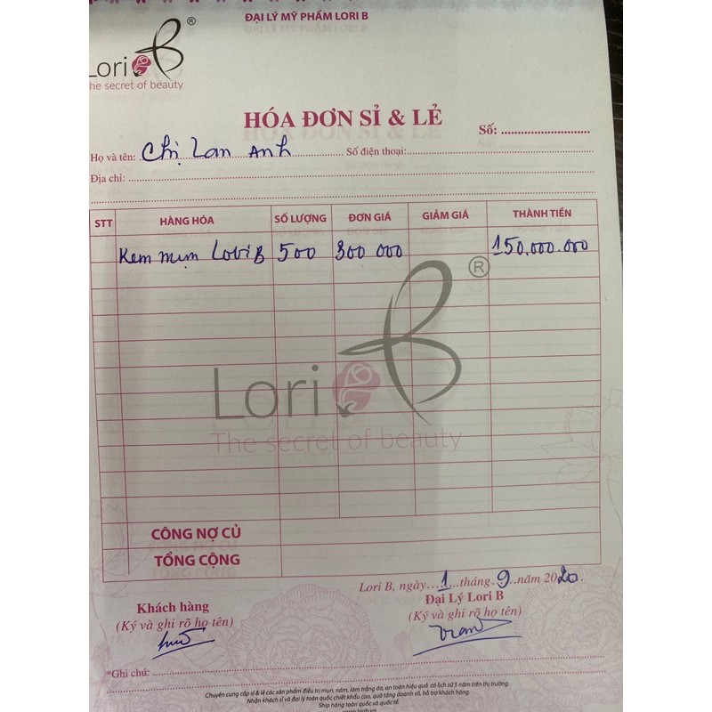 Kem Mụn LoriB Tặng SRM 5ml | BigBuy360 - bigbuy360.vn