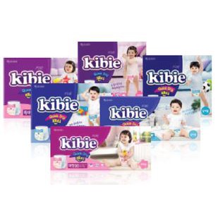 Combo 5 bịch bỉm dán Kibie L40,XL36