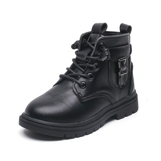 Q65 giầy boot cổ cao chất da mềm êm chân cho bé