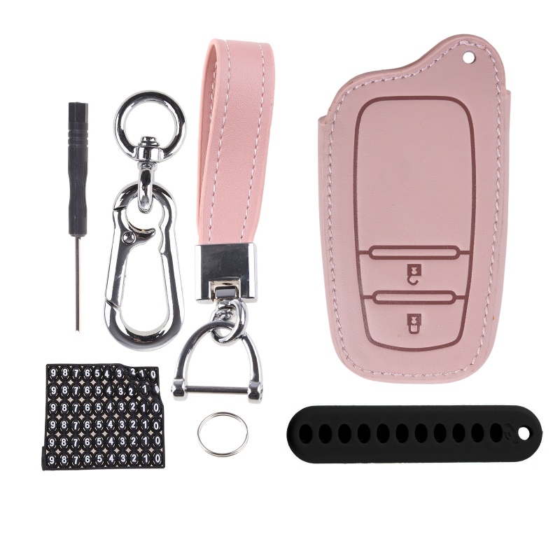 Bao Da Bảo Vệ Toàn Diện Cho Móc Khóa Xe Hơi C-HR CHR Prado Avensis Accessorie