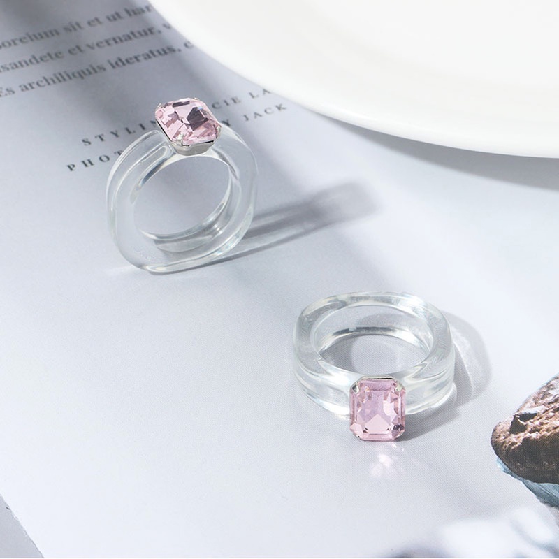 Nhẫn Đeo Tay 17 Kiểu Dáng Trong Suốt Thời Trang Cá Tính