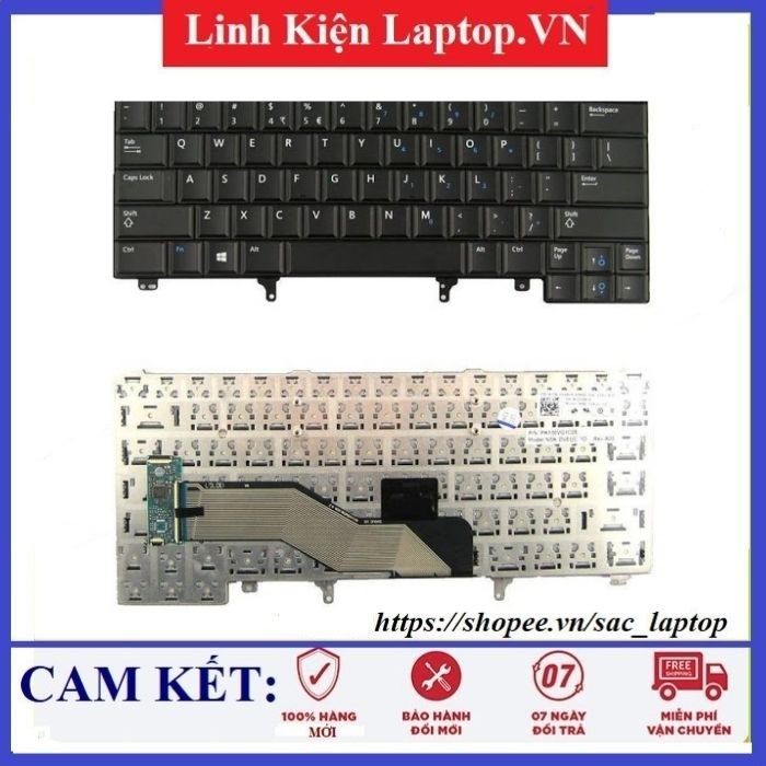 ⚡Bàn phím laptop Dell Latitude E6440 E6430s E6320 E6320 E6420 E6430 E6440 E5420 E5430