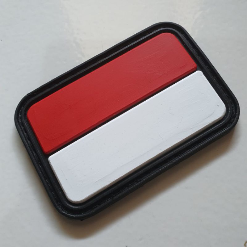 Sticker Ủi Thêu Hình Lá Cờ Indonesia