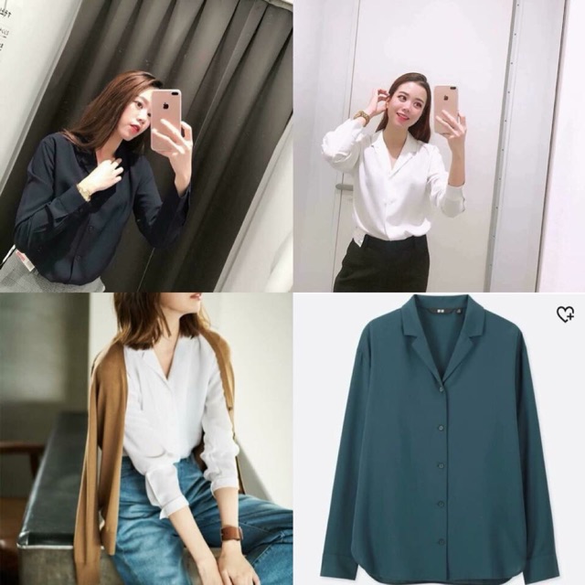 Áo sơ mi Uniqlo Nhật chính hãng sale
