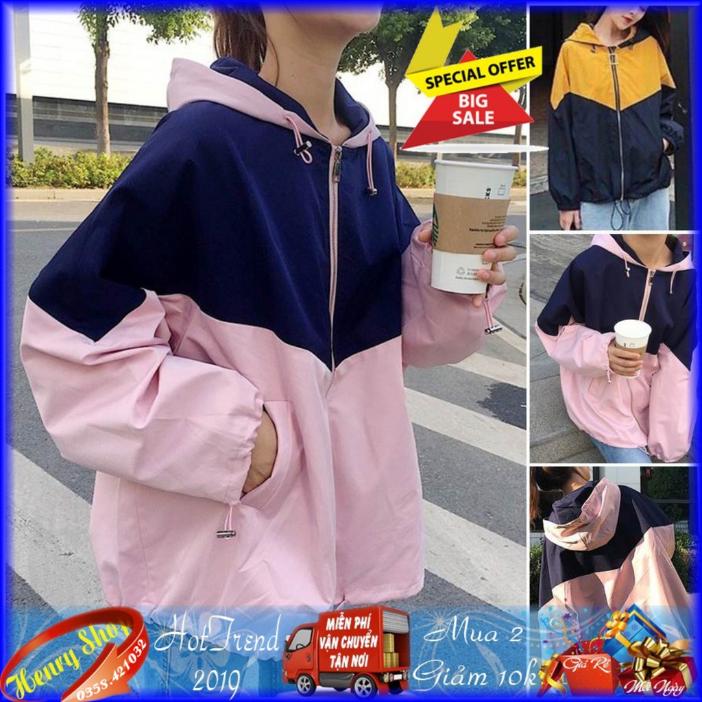 [Giá Tốt] ÁO KHOÁC DÙ M135 [Dù Xéo - Kèm Ảnh Thật]