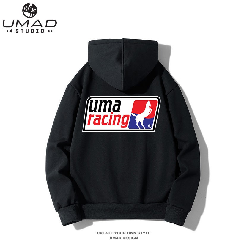 Áo khoác dây kéo UMAD unisex racing biker Uma v.2 nam nữ vải da cá cao cấp co giãn 4 chiều, thoáng mát | WebRaoVat - webraovat.net.vn