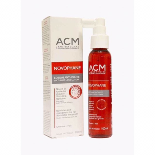 Serum ngăn ngừa rụng tóc và kích thích mọc tóc Novophane Lotion ACM 100ml