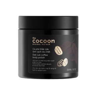 Tẩy da chết body chiết xuất cà phê dak lak the cocoon dak lak coffee body polish