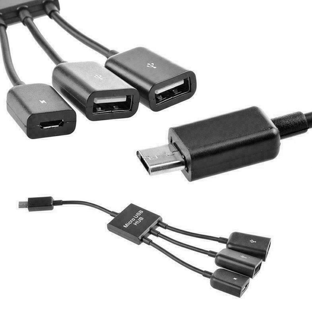 Dây cáp chuyển đổi otg ba cổng usb chất lượng cao T5P7