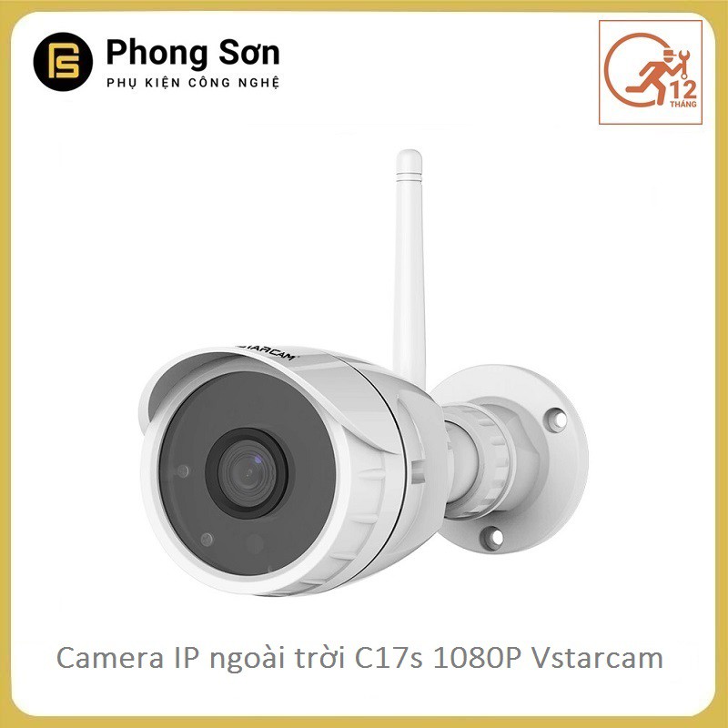 Camera Wifi IP C17s 1080p Ngoài trời Vstarcam ( Bảo hành 12 tháng ) | BigBuy360 - bigbuy360.vn