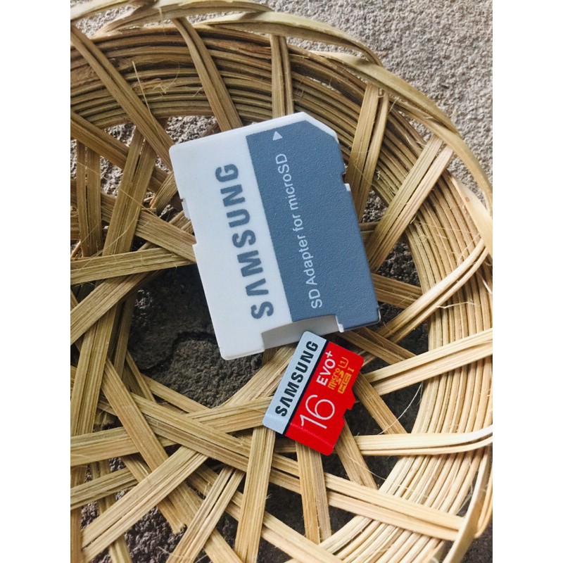 Thẻ Nhớ 16GB Sam Sung 95MB/S EVO Plus 10 Micro SDHC - Bảo hành 12 tháng | BigBuy360 - bigbuy360.vn