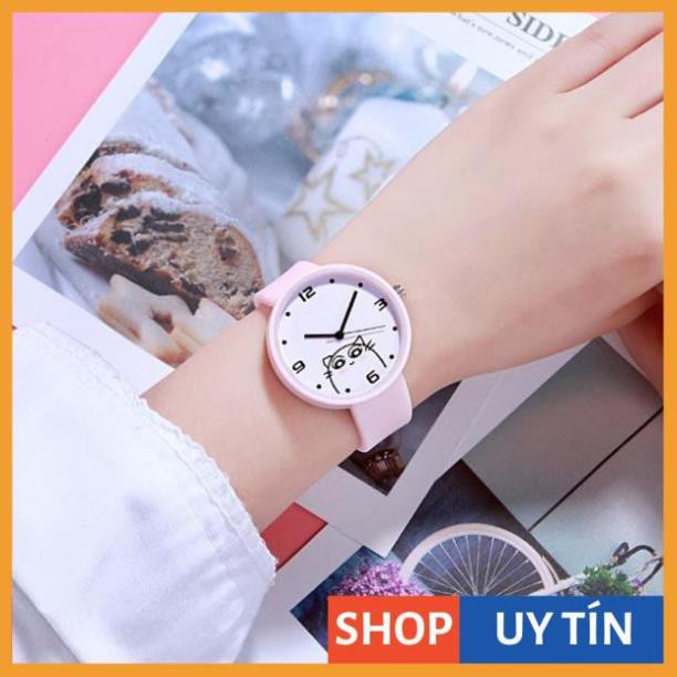 [Hàng Cao Cấp] Đồng hồ nữ Candycat mèo ú dễ thương dây silicon cao cấp | BigBuy360 - bigbuy360.vn