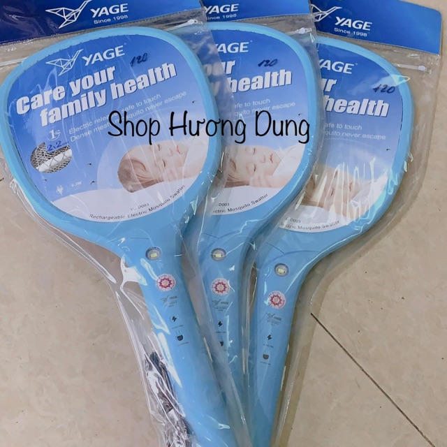 Vợt muỗi Thái Yage YG-D003 sạc cắm rời