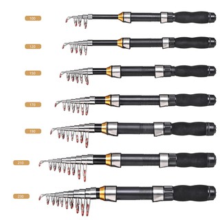 Cần Câu Cá Mini 1m Đến 2.3m Tiện Dụng