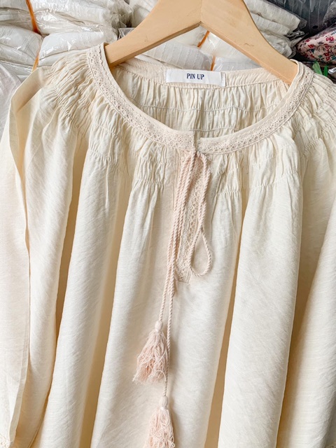 [ẢNH THẬT/SẴN] Áo Babydoll Tay Bồng Chiffon Ullzzang