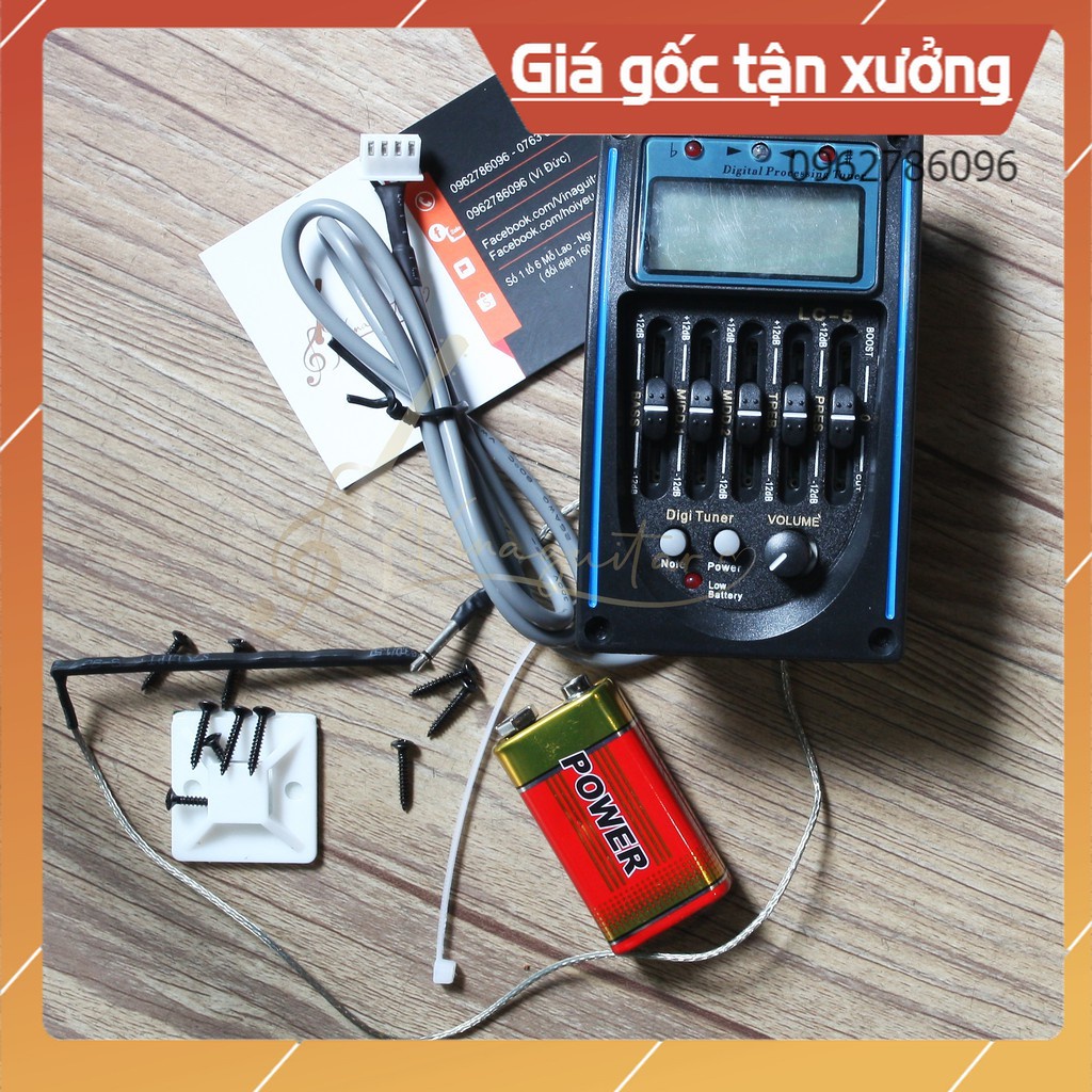 EQ Guitar LC5 Hỗ Trợ Lắp Đặt Luôn NMH Phân Phối CHính Hãng