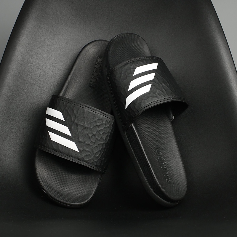 Dép adidas quai gân 3 sọc