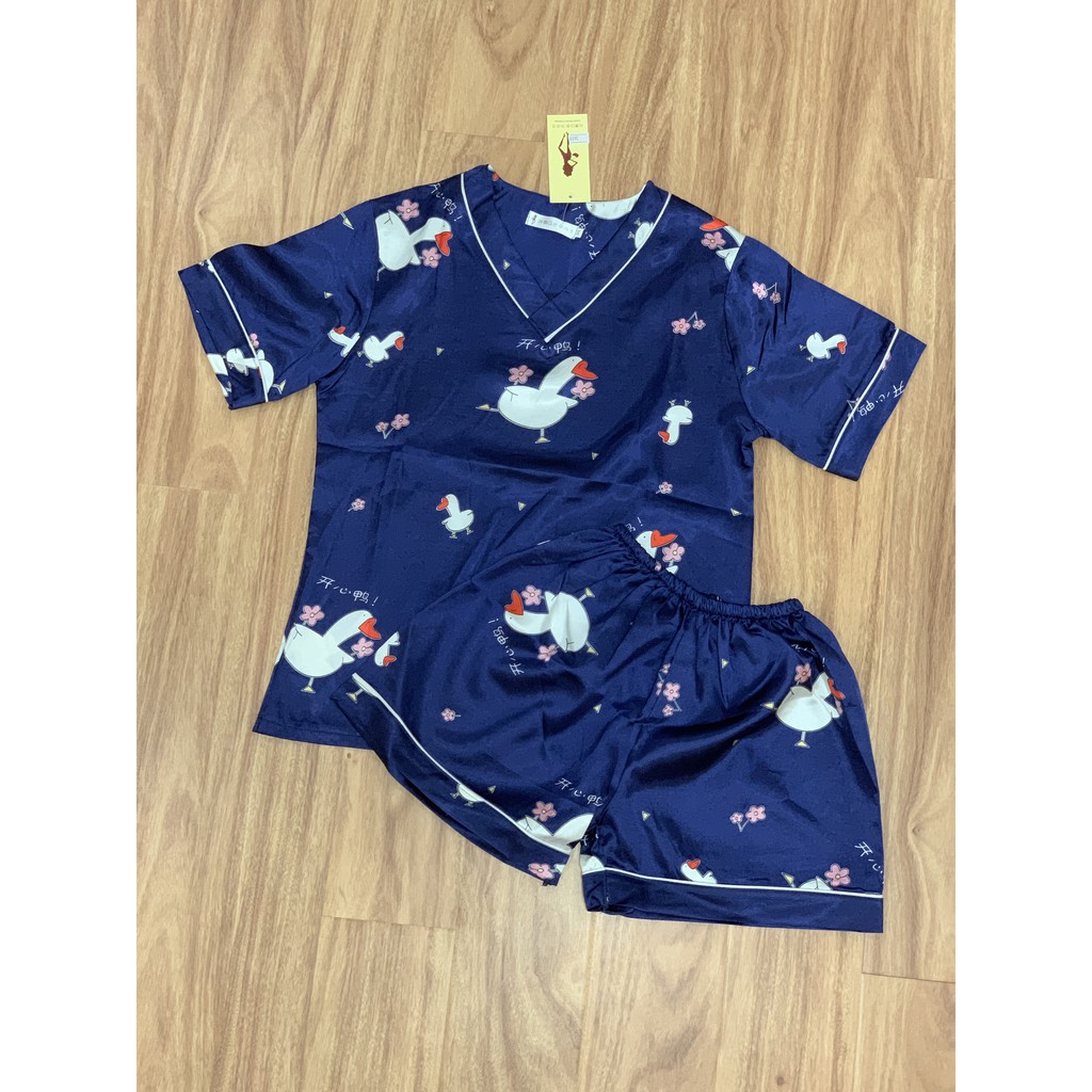 [ ẢNH THẬT ]ĐỒ NGỦ NỮ LỤA HỌA TIẾT DỄ THƯƠNG | BigBuy360 - bigbuy360.vn