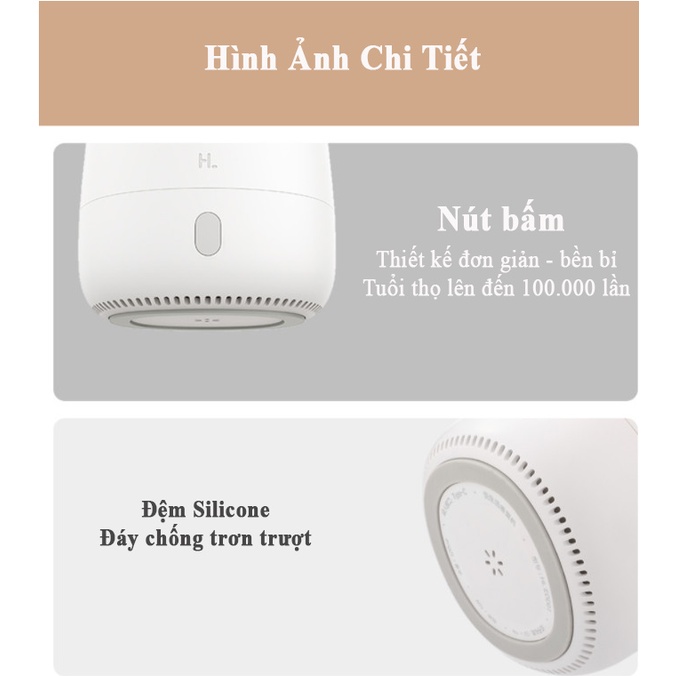 HOẢ TỐC | Máy khuếch tán tinh dầu siêu âm kiêm đèn ngủ XIAOMI HL EOD01 | Máy phun tinh dầu XIAOMI HL EOD01 | MIHOANGGIA