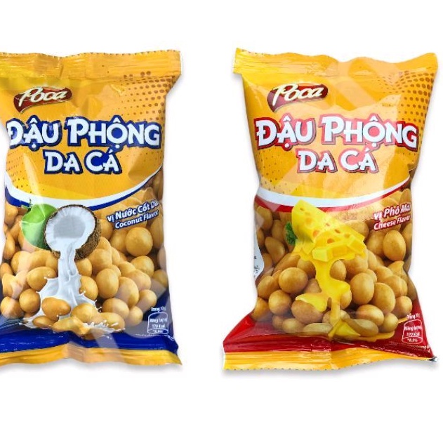 Đậu phộng da cá Poca Nutz các vị
