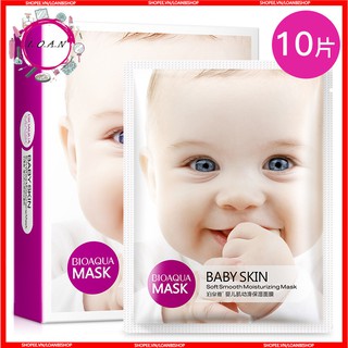 Mặt Nạ Cấp Nước Mặt Nạ Em Bé Mask Nội Địa Trung Baby Skin Bioaqua - Loanbi Comestics