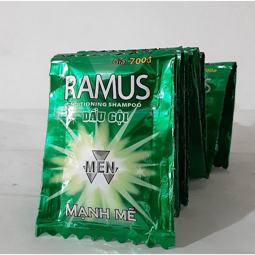 DẦU GỘI ĐẦU NAM RAMUS MEN DÂY 12 GÓI