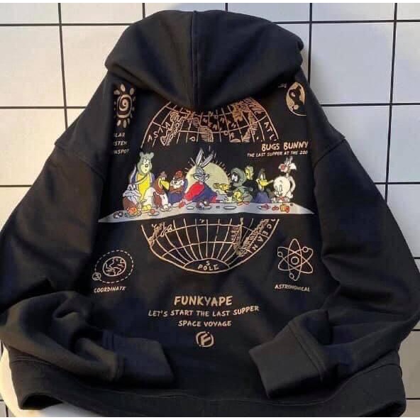 Áo Khoác Nỉ Hoodie Fom Rộng UNISEX CaMa Store N03 | BigBuy360 - bigbuy360.vn