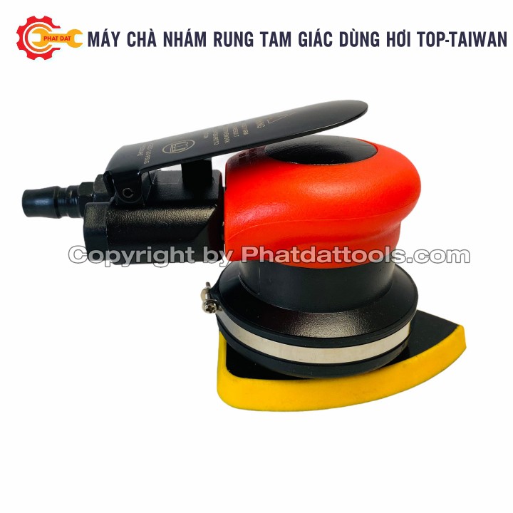 Máy chà nhám rung tam giác dùng hơi TOP-Mặt chà tam giác-Made in Taiwan-Bảo hành 6 tháng