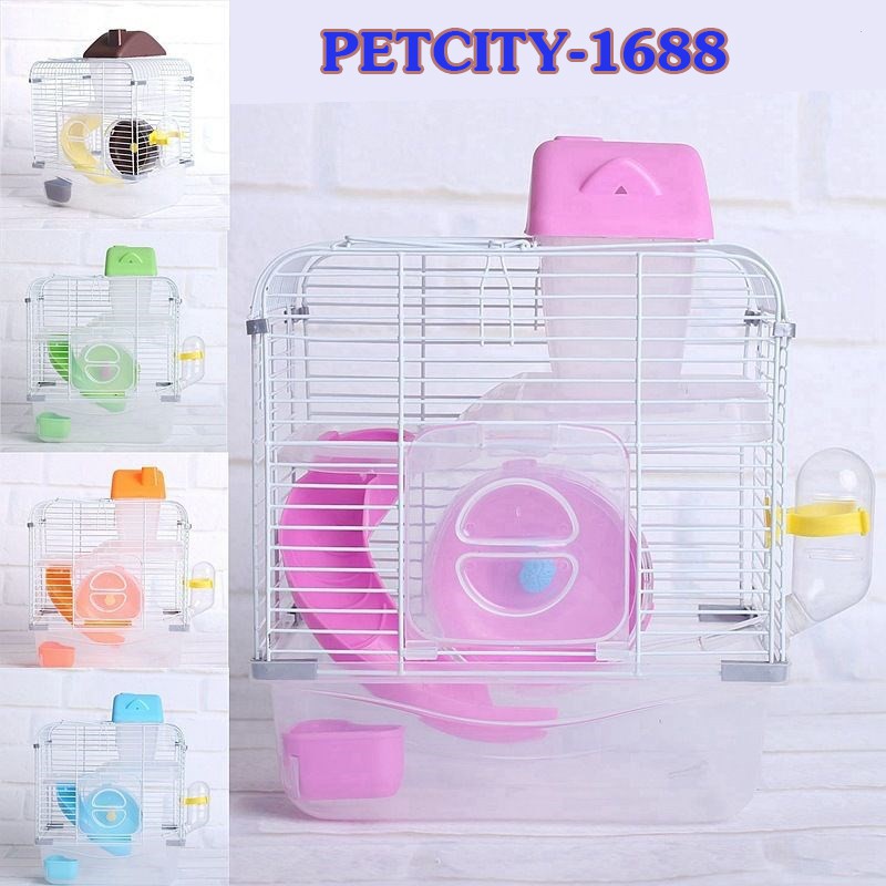 🍄Lồng hamster hoàng tử 2 tầng cao cấp size lớn [HÀNG LOẠI 1] 🍄