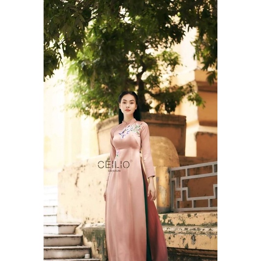 Áo dài Ceilio, Size M, nguyên tag
