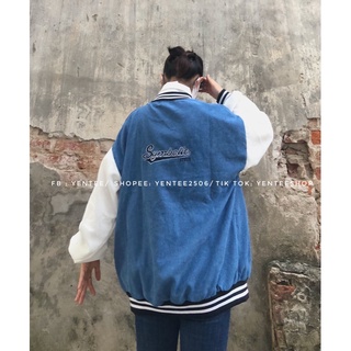 Áo khoác bomber tăm nhung ( ảnh thật)