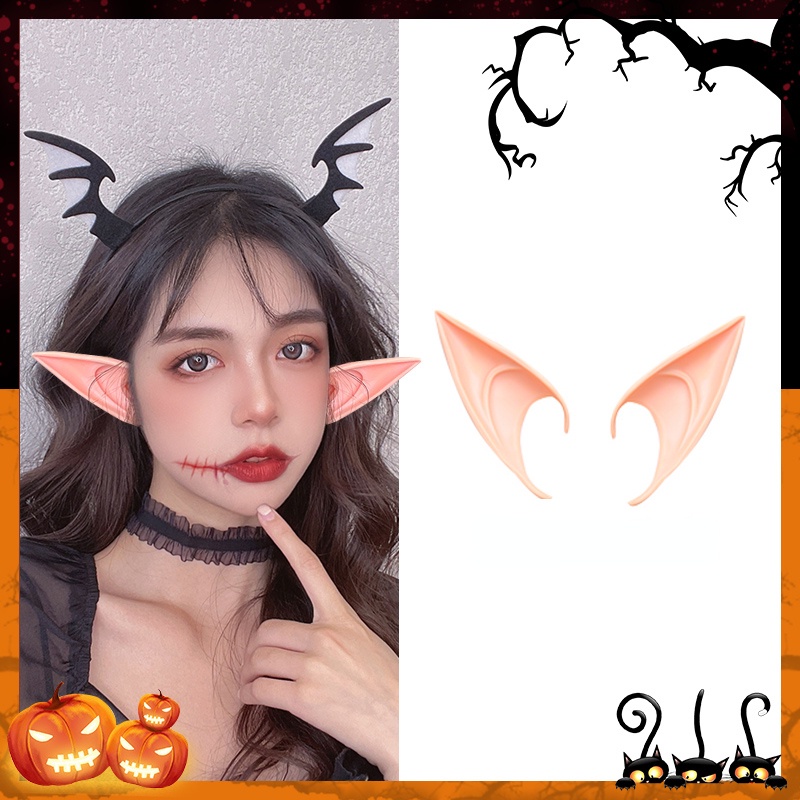 Băng Đô Tai Yêu Tinh Vui Nhộn Hóa Trang Halloween Phong Cách Hàn Quốc Và Nhật Bản Mới Dành Cho Bạn Nữ