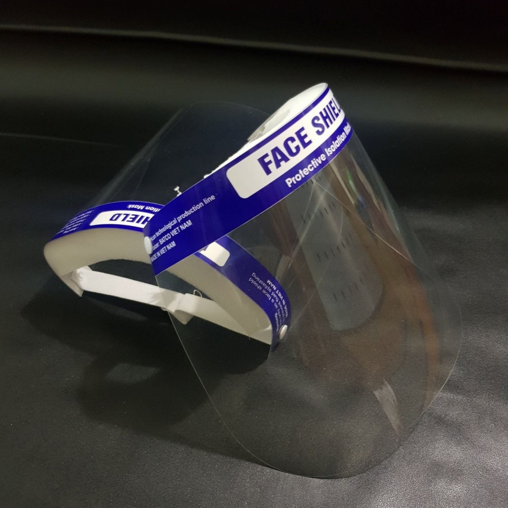 Kính chống giọt bắn, kính bảo hộ, tấm chắn face shield mặt nạ bảo hộ neo,người lớn trẻ em đeo đều vừa