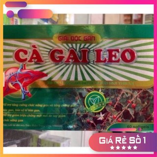 [Thực Phẩm Chức Năng] Giải độc gan Cà gai leo xạ đen