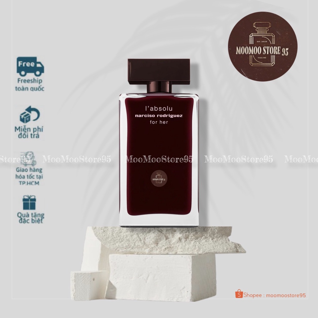 -𝐌𝐨𝐨𝐌𝐨𝐨- Narciso Rodriguez For Her L'Absolu EDP | Nước hoa nữ | Bí Ẩn và Sang trọng