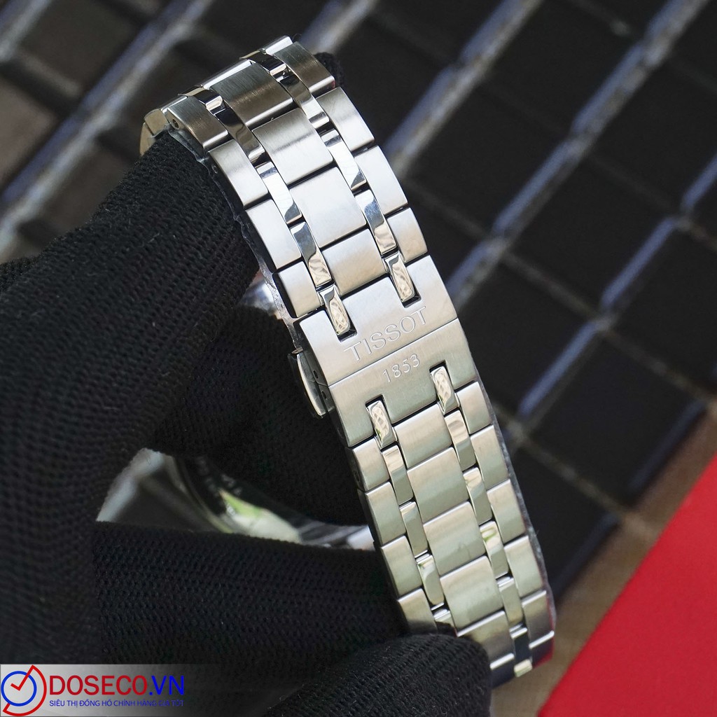 Đồng Hồ Nam Tissot Cơ Automatic Chính Hãng Chemin Des Tourelles T099.429.11.038.00 Dây Kim Loại Cao Cấp TS40