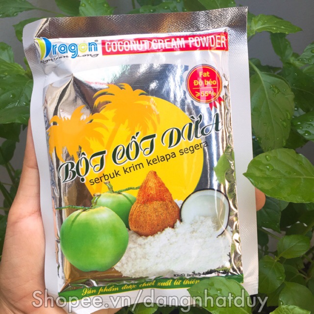 Bột cốt dừa nguyên chất 100% (loại 1)