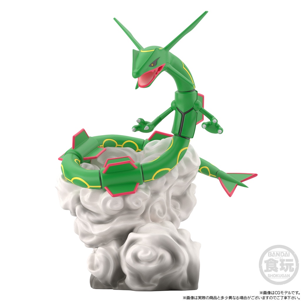 MÔ HÌNH NHÂN VẬT Pokemon Bandai Scale World 1/20 Hoenn Rayquaza